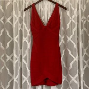 Beautiful red mini dress